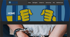Desktop Screenshot of hairstonbailbonds.com
